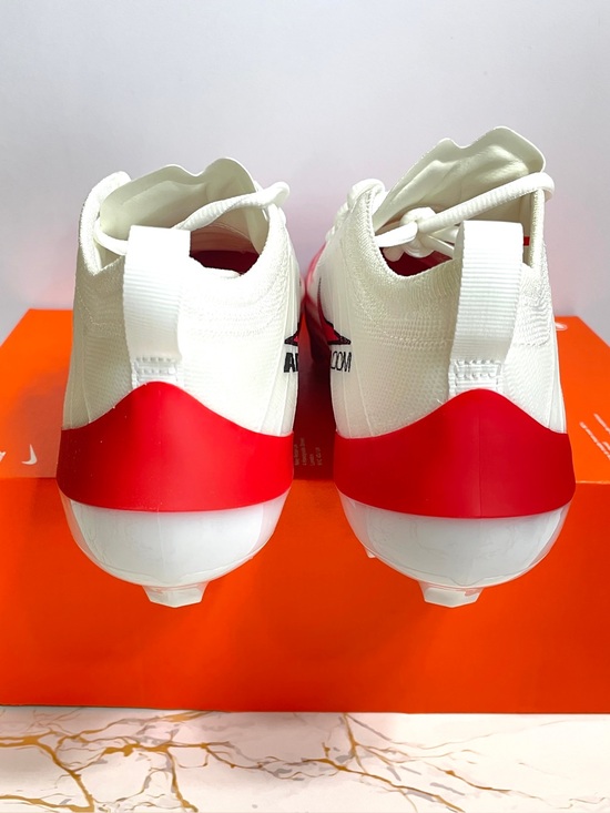 Nike Zoom Vapor Elite 1 Football Cleats Sizes 9 & 9.5 FB3288-102 White Red main image 5